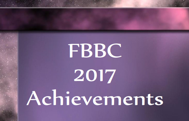 FBBC 2017 ACHIEVEMENTS